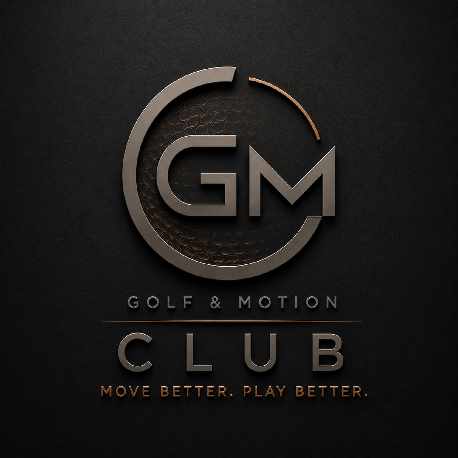 Original GM Club Logo – Golf & Motion, move better. play better.